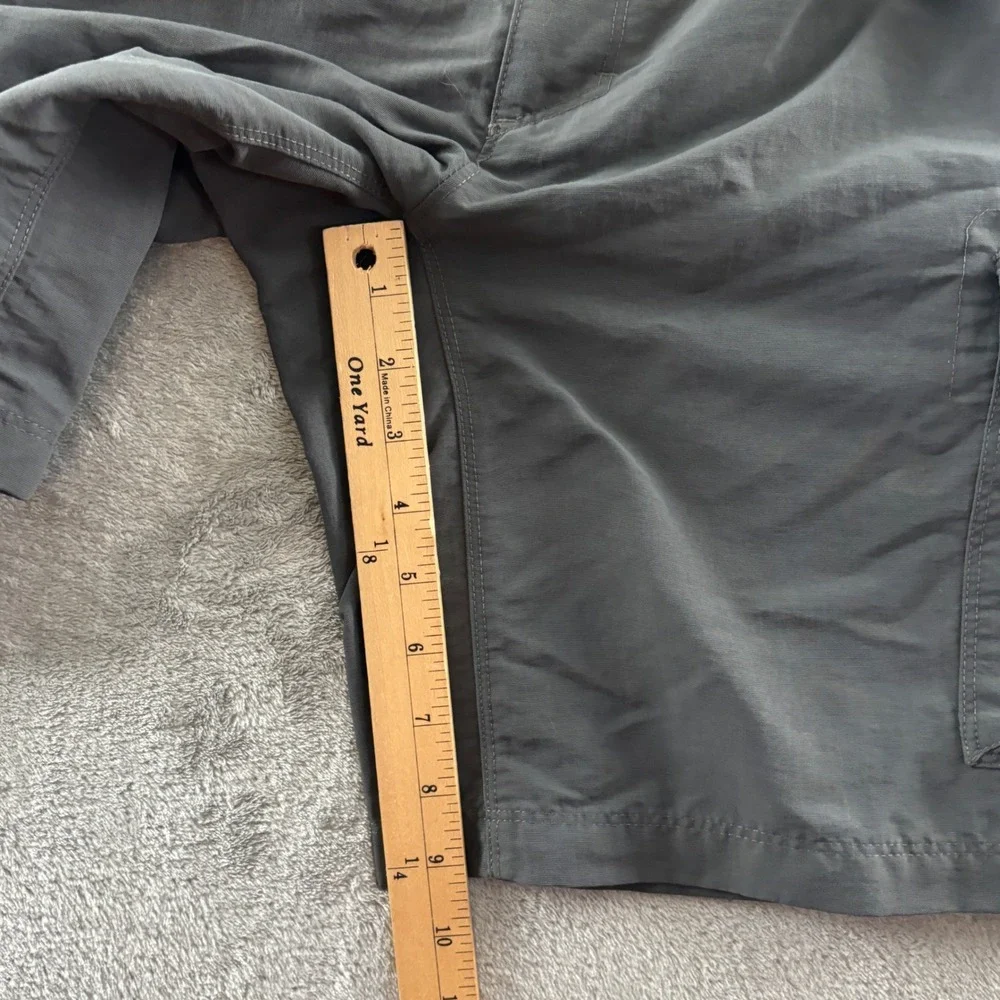 The North Face Paramount II Cargo Shorts Mens 32 Gray Nylon Hiking 9